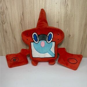 Tomy Pokemon Rotom Pokedex Plush Stuffed Animal Pillow 2017 14”